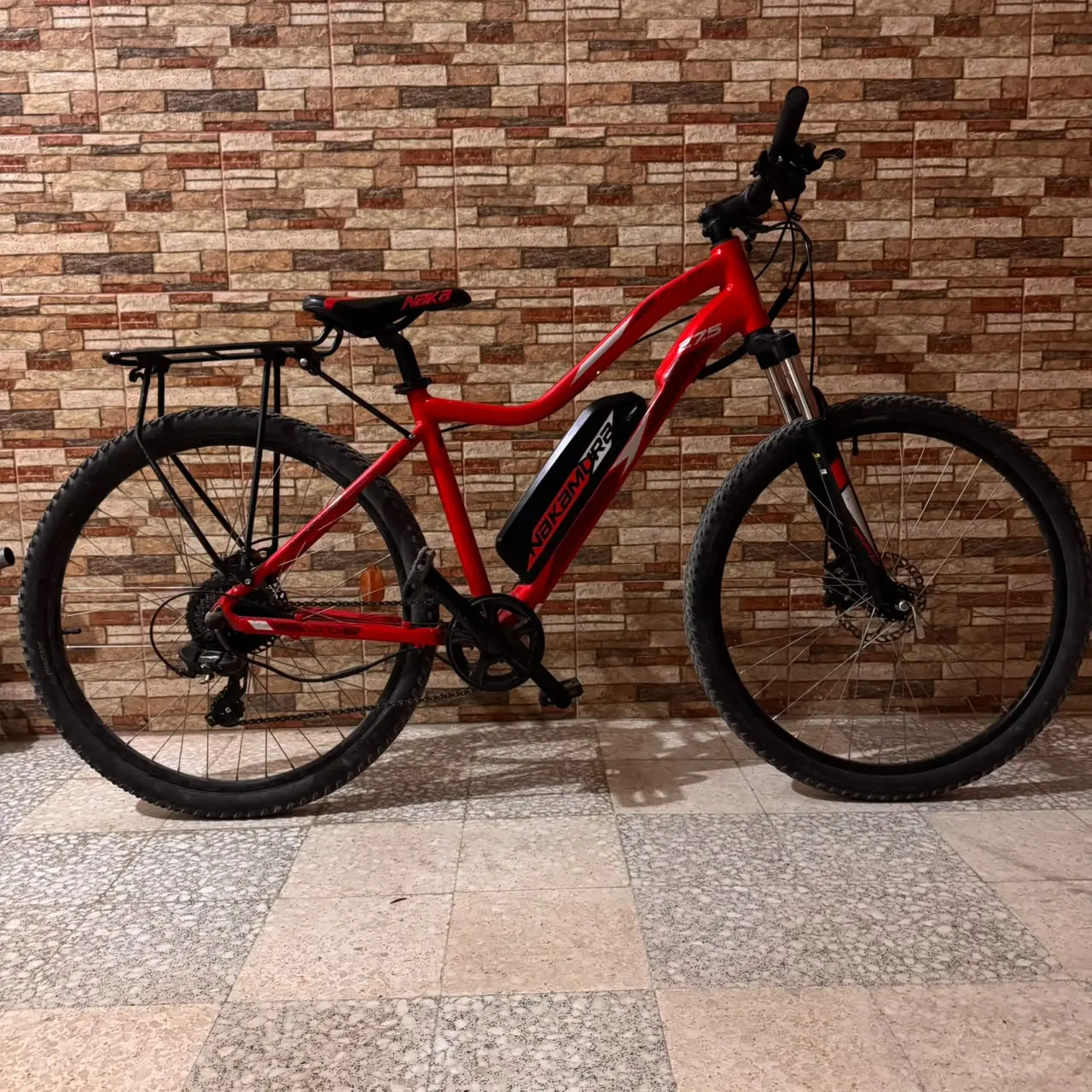 VELO VTT ELECTRIQUE NAKAMURA E-CLIFF LTD 27.5 375WH ROUGE